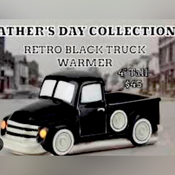 SCENTSY RETRO BLACK TRUCK